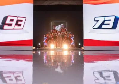 MotoGP. Il debutto ufficiale del team Honda 2020 e dei fratelli Márquez
