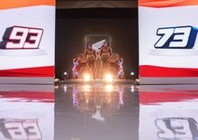 MotoGP. Il debutto ufficiale del team Honda 2020 e dei fratelli Márquez