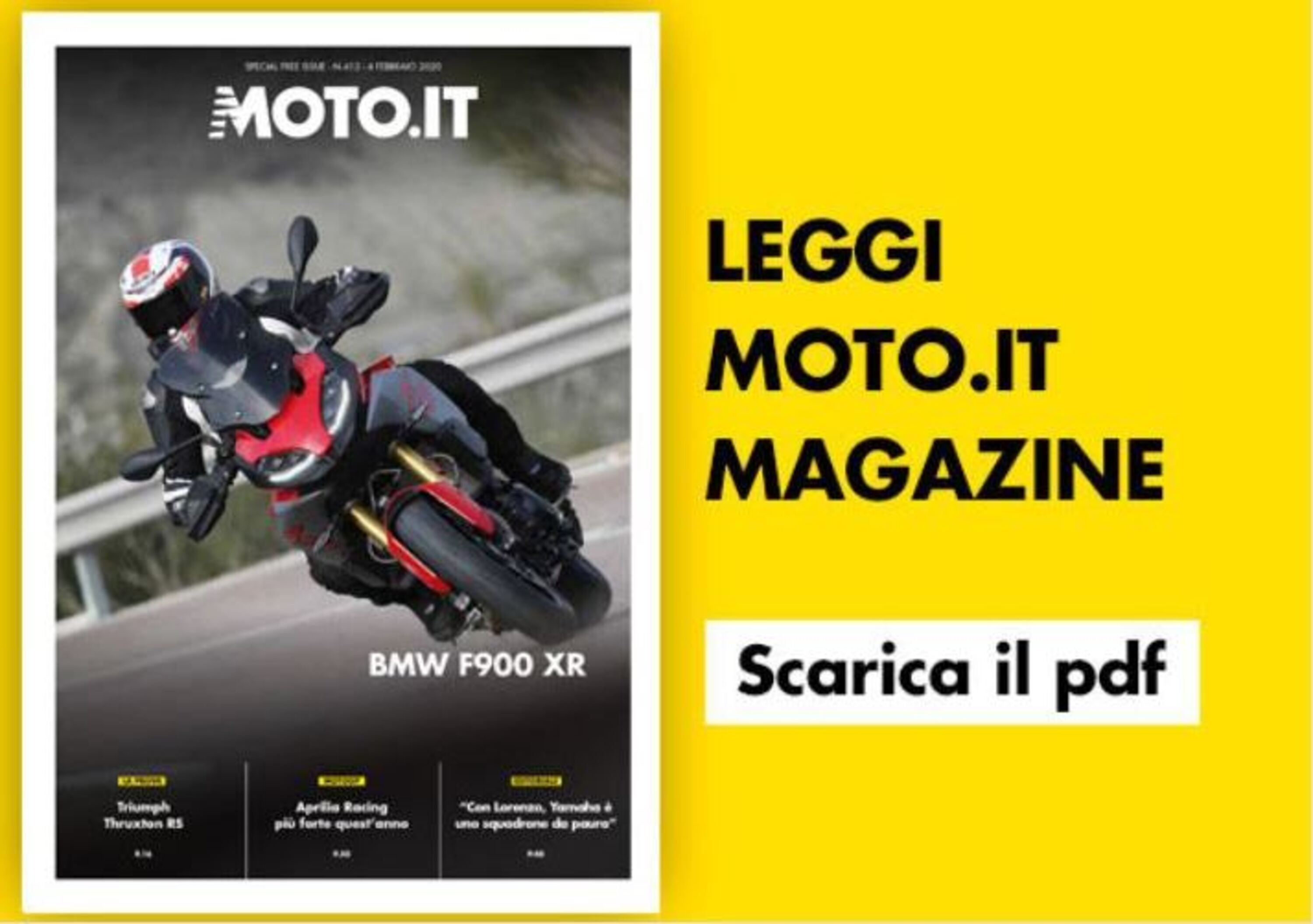 Magazine n&deg; 412, scarica e leggi il meglio di Moto.it 