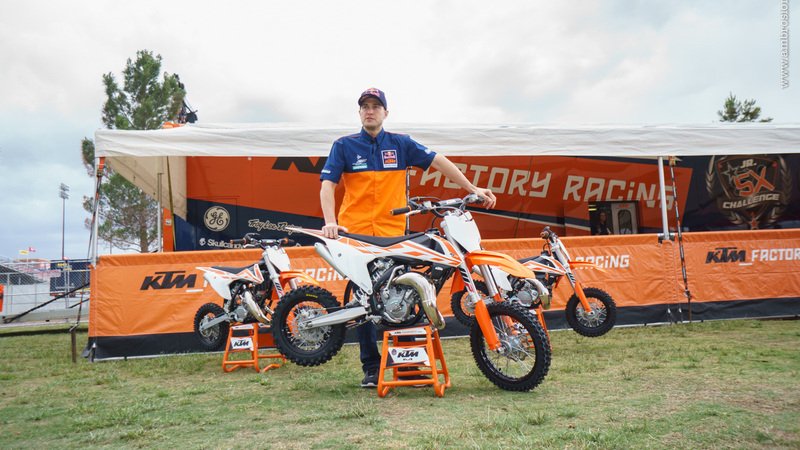 Ride in the USA. Le KTM minicross 2017 con Dungey