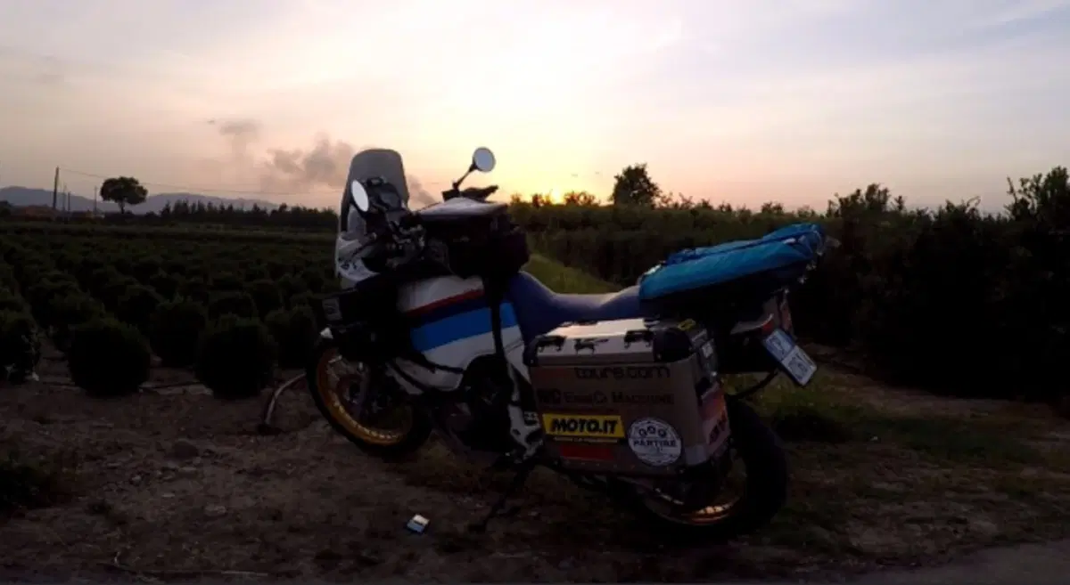Gionata Nencini, Partireper: la mia Honda Transalp XL600V AT da viaggio