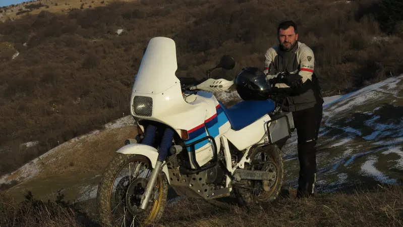 Gionata Nencini, Partireper: la mia Honda Transalp XL600V AT da viaggio