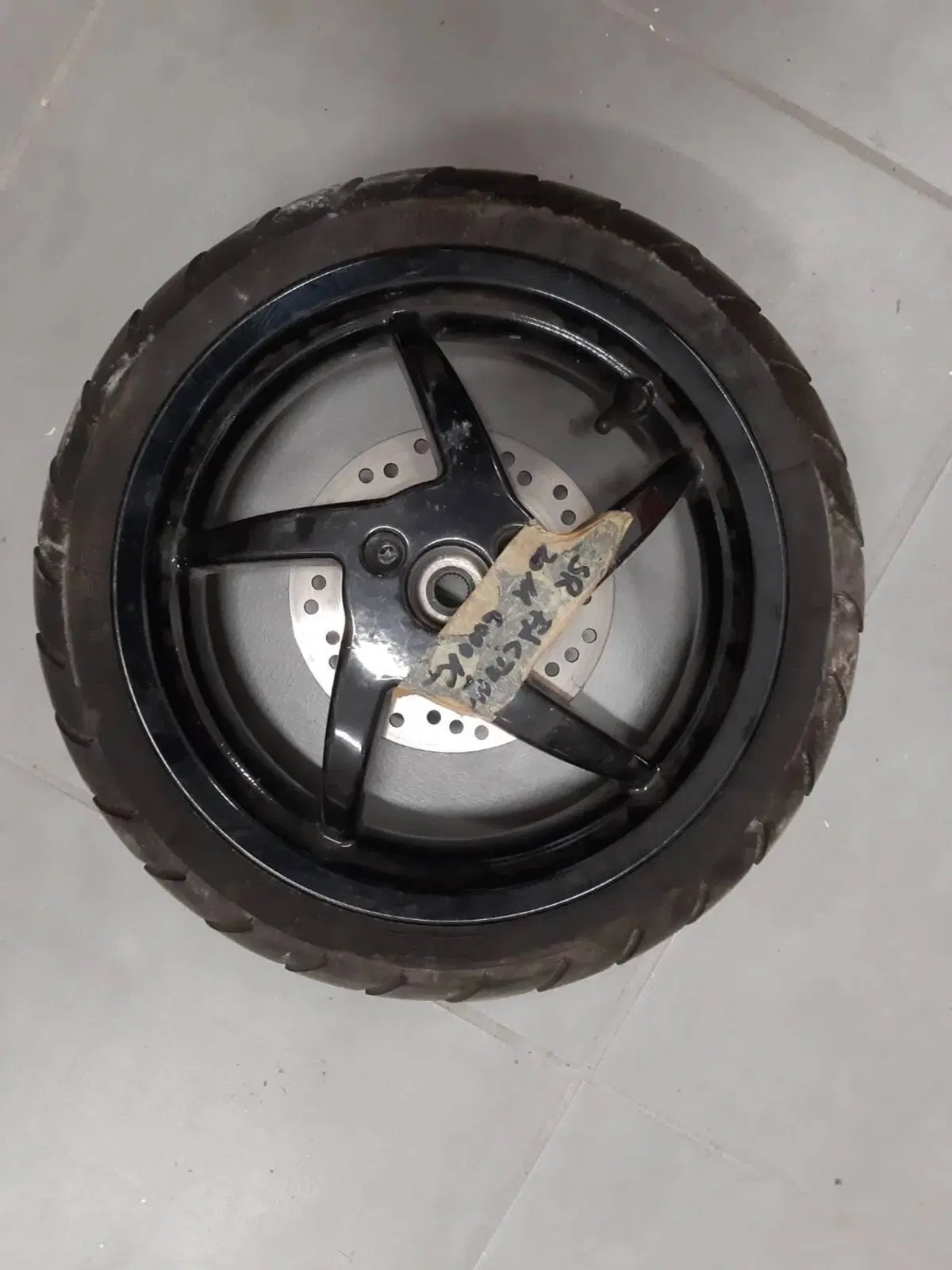 Cerchio ruota posteriore Aprilia Sr 50 (5)