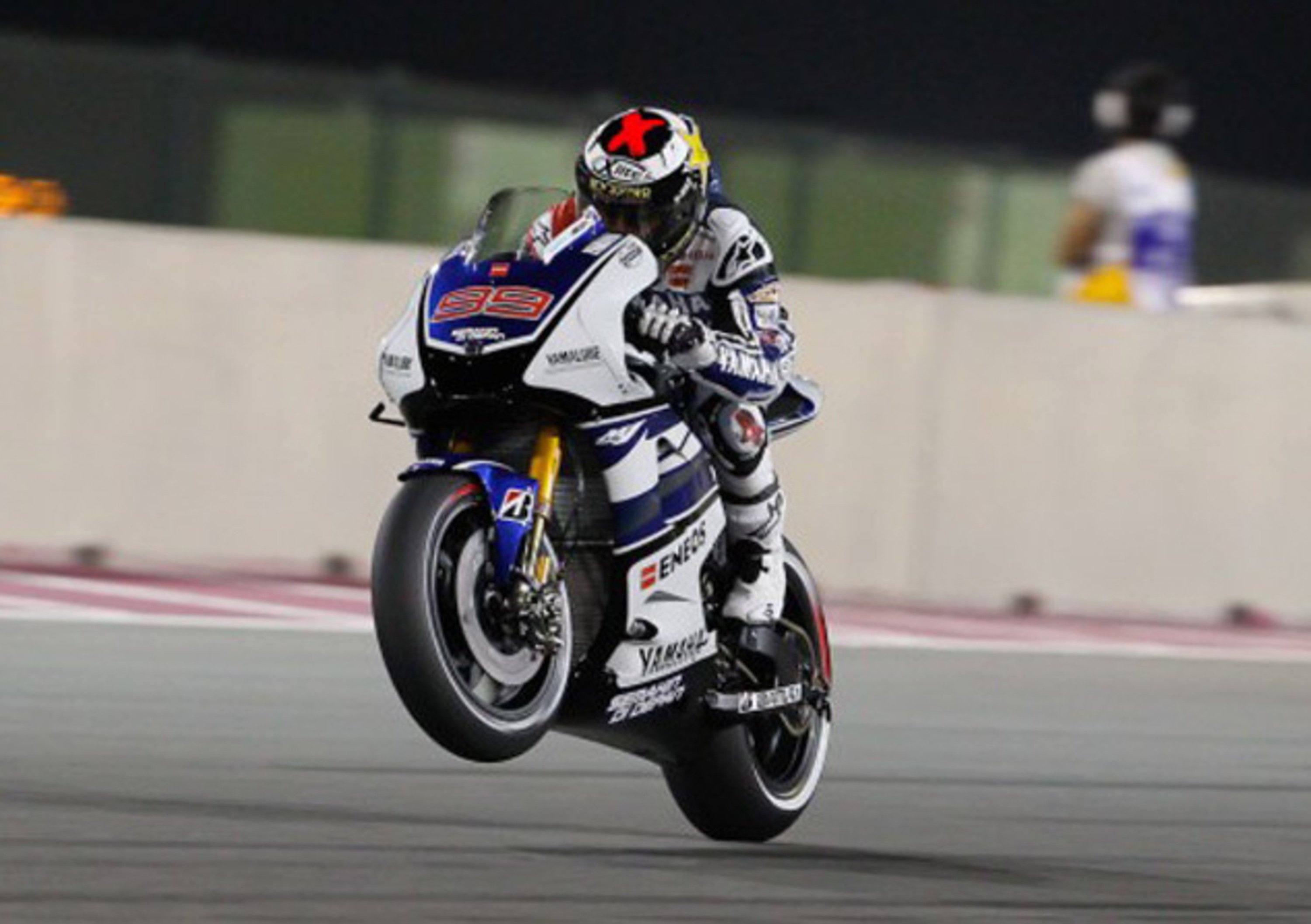 Lorenzo in pole nel GP del Qatar