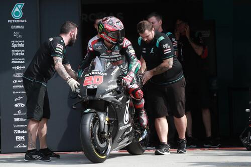 Test MotoGP a Sepang, Day 2 - Fabio Quartararo primo anche con la Yamaha 2020 (2)