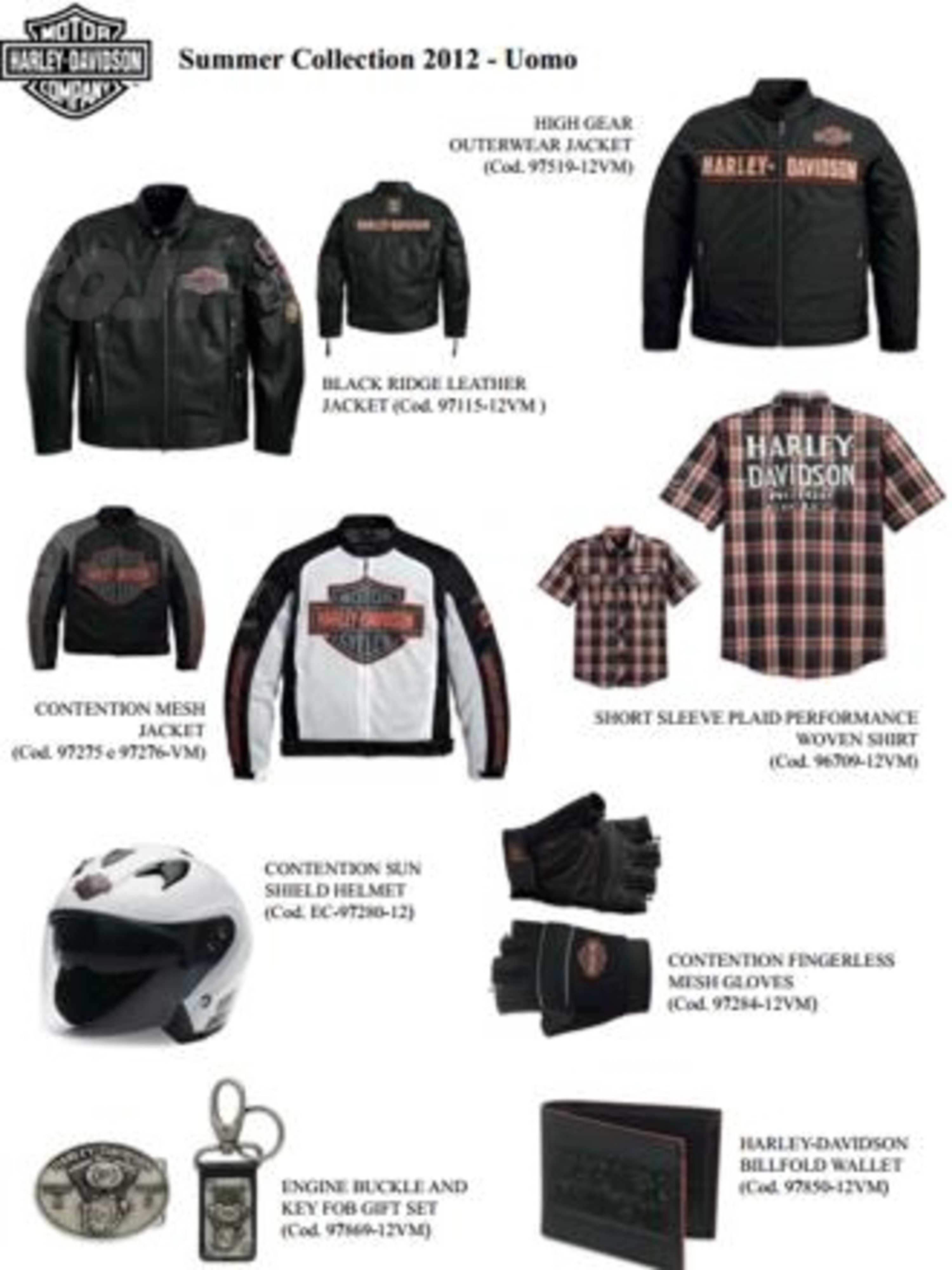 Collezione Harley-Davidson Summer 2012