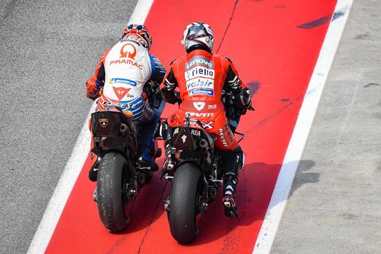 Jack Miller, Ducati Pramac Racing, e Danilo Petrucci, Ducati