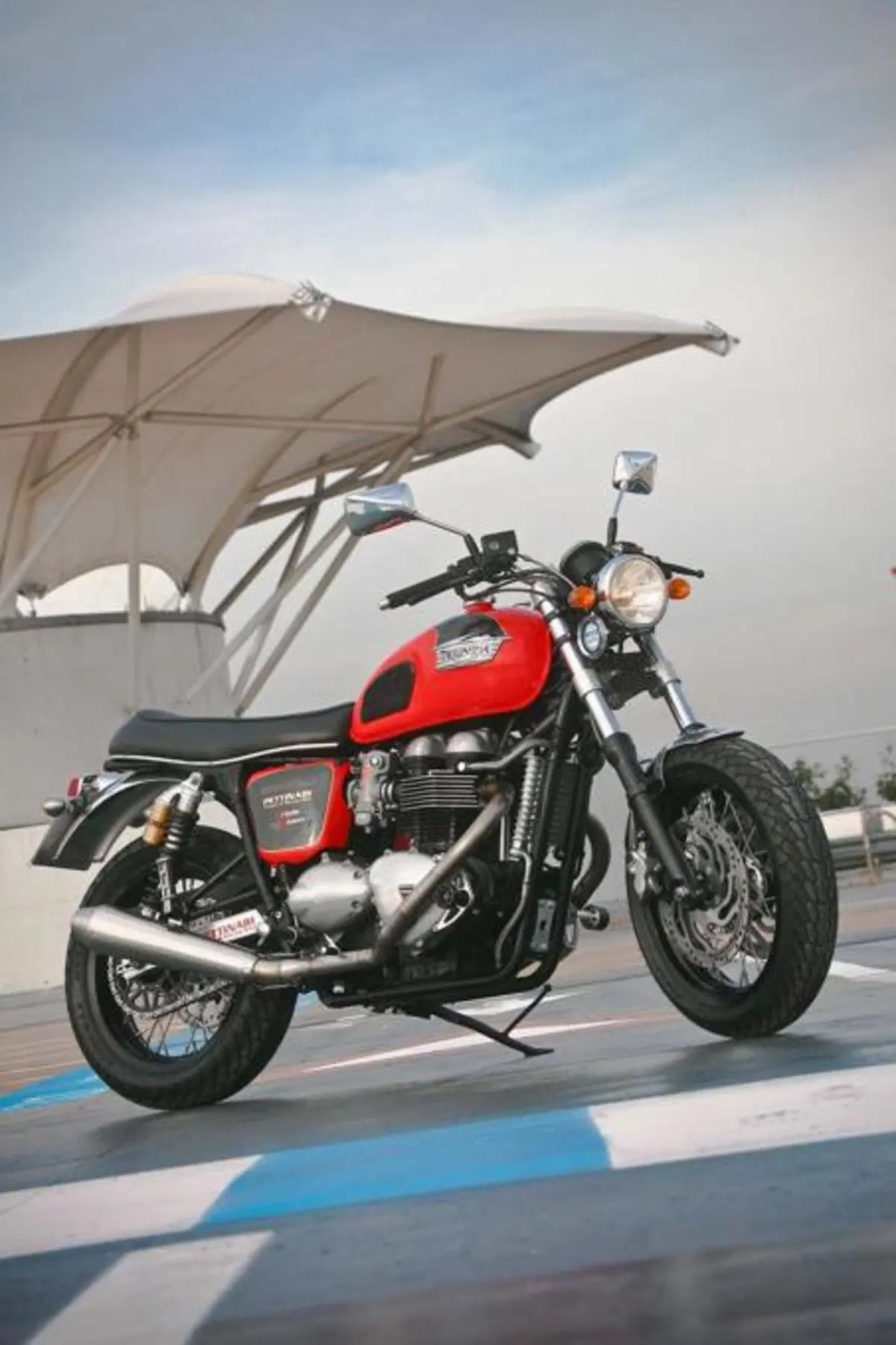 Triumph Bonnie Lighteen by Pettinari (2)