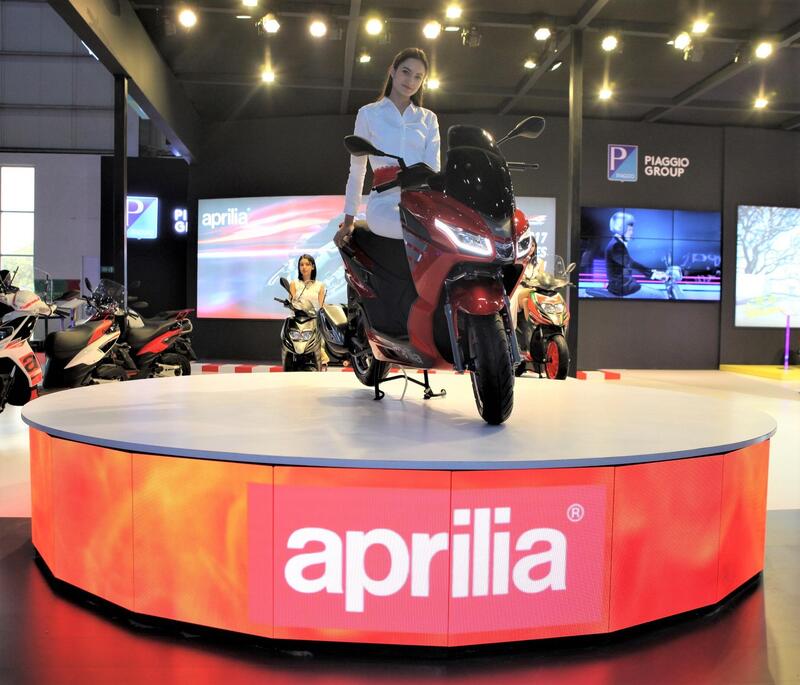 Aprilia SXR 160: presentato, e premiato, ad Auto Expo 2020