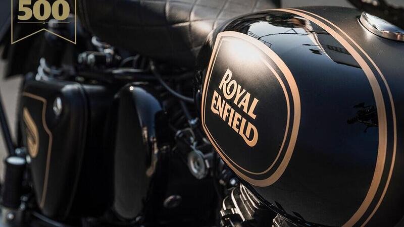 Royal Enfield Classic 500 Tribute Black: sar&agrave; l&rsquo;ultima Bullet