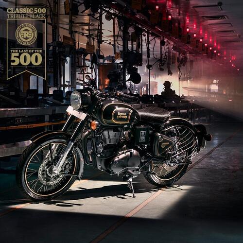 Royal Enfield Classic 500 Tribute Black: sarà l’ultima Bullet (3)