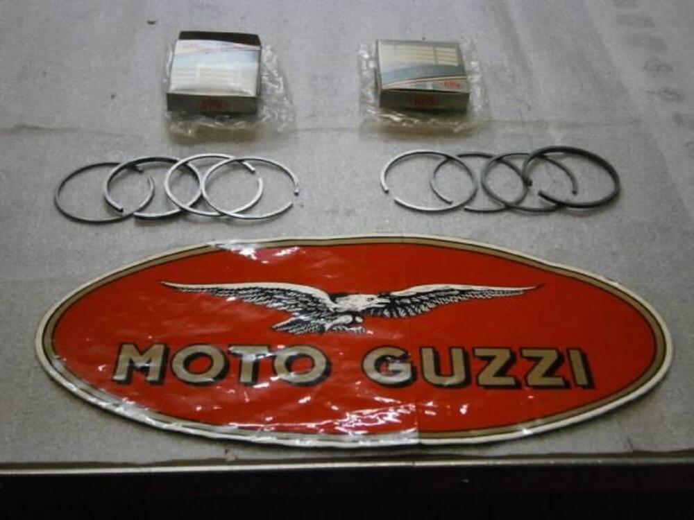 COPPIA SEGMENTI PISTONE Moto Guzzi