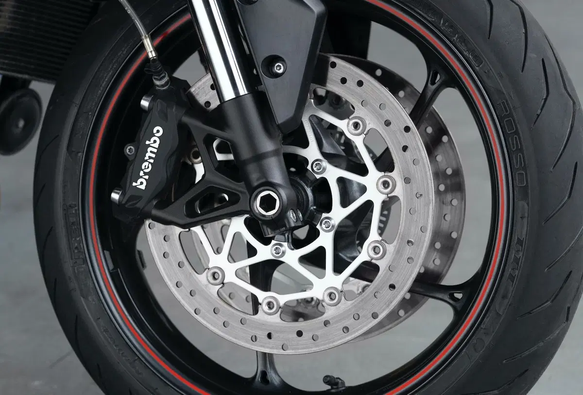 Triumph Street Triple R: ciclistica (2)