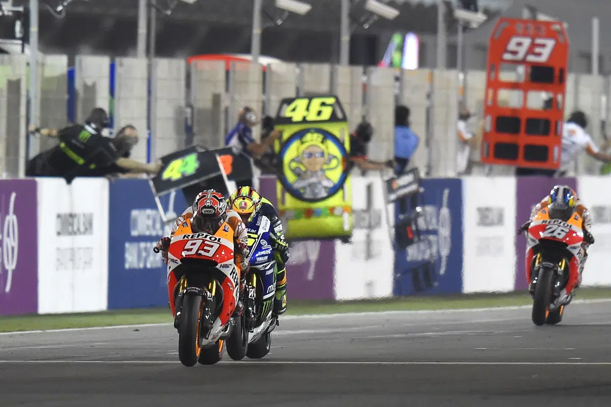 Marc Marquez, il titolo mondiale per immagini