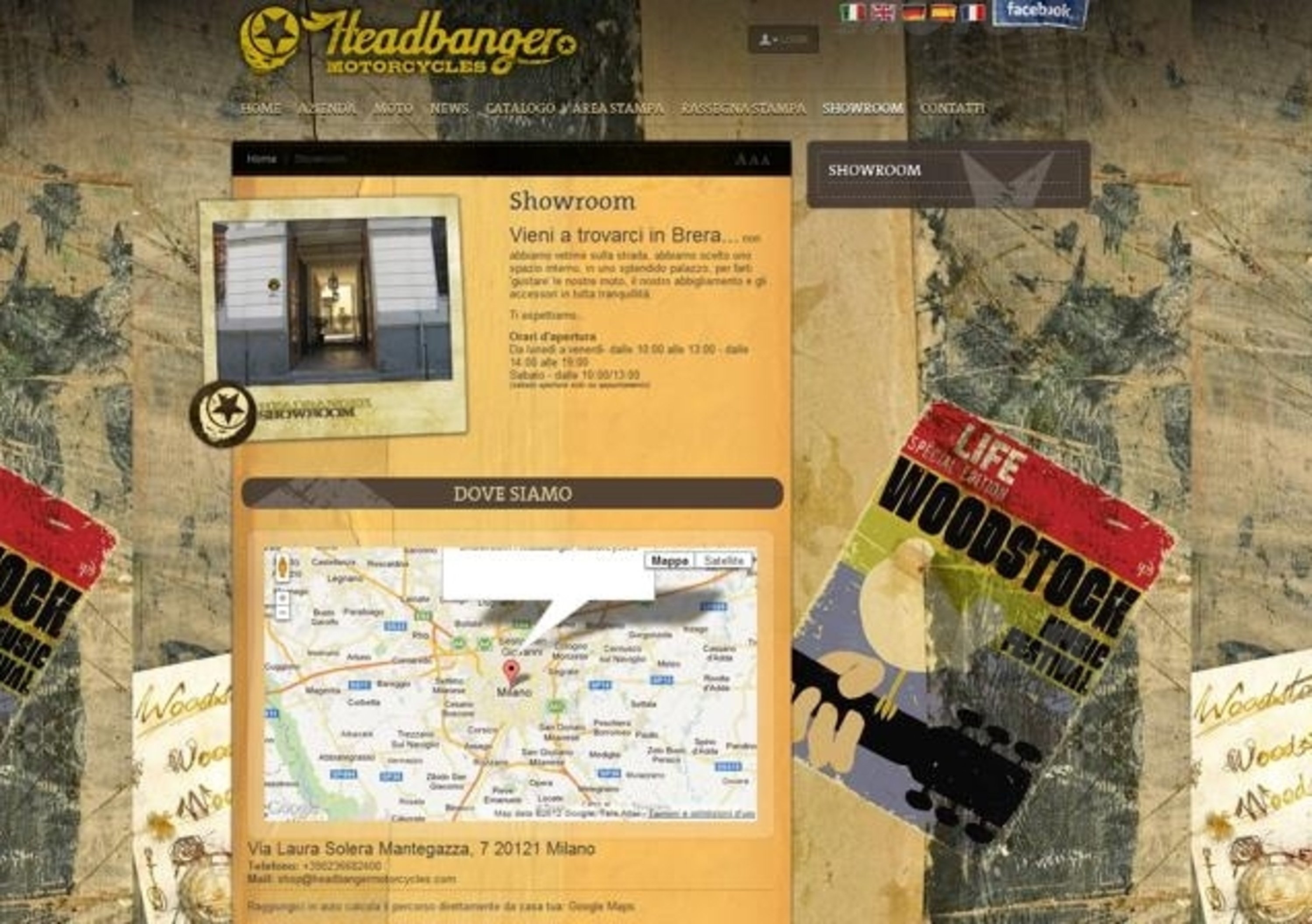 Headbanger: online il nuovo sito Internet delle custom made in Italy