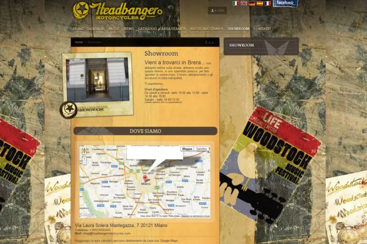 Headbanger: online il nuovo sito Internet delle custom made in Italy