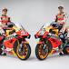 MotoGP. Le Honda RC213V dei fratelli Márquez si mostrano