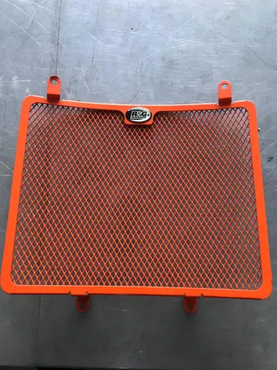 RETINA ARANCIONE PROTEZIONE RADIATORE KTM 690 DUKE R&amp;G