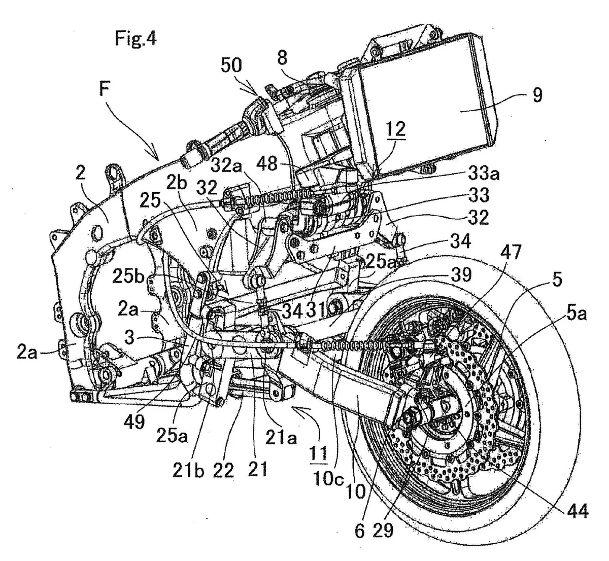 Kawasaki brevetta il mozzo sterzante. Diverso da Bimota (5)