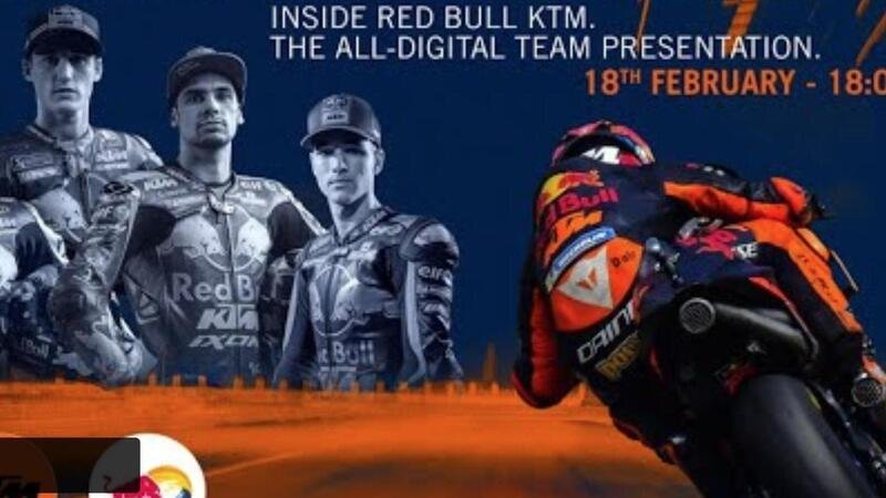 LIVE - La presentazione del team KTM MotoGP in streaming