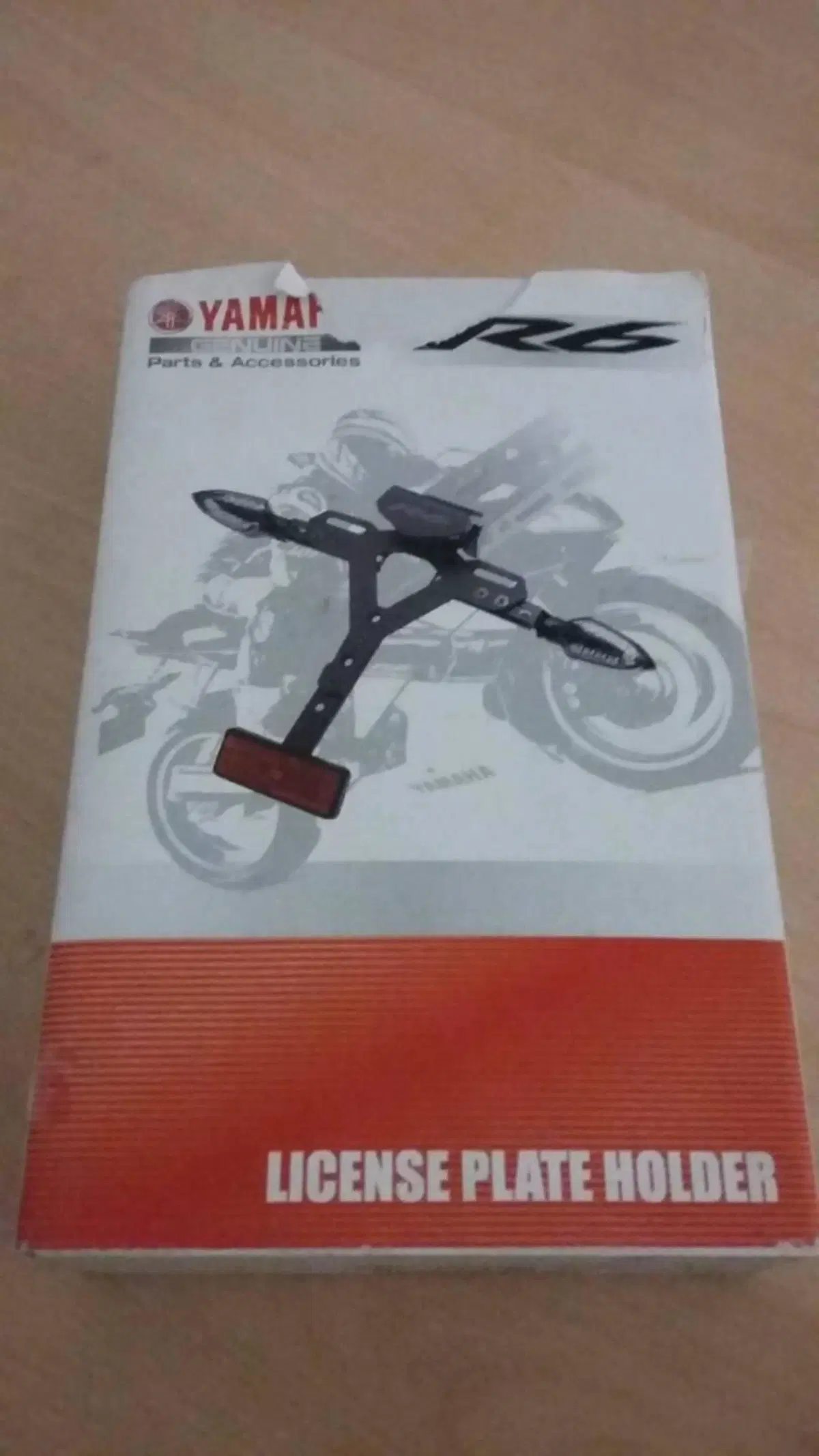 PORTATARGA YAMAHA R6 2008/2012 13S