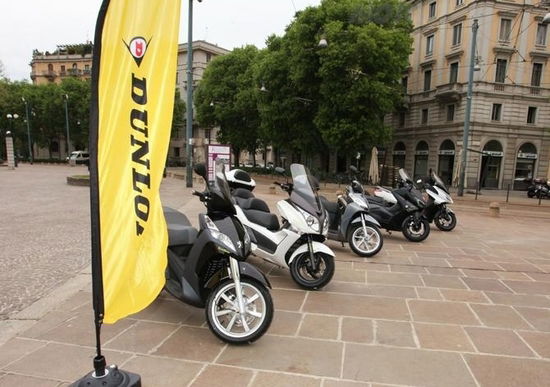 Test pneumatici. Dunlop ScootSmart