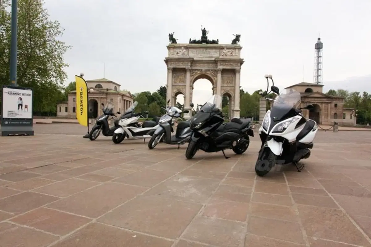 Test pneumatici. Dunlop ScootSmart (2)
