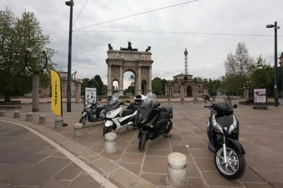 Test pneumatici. Dunlop ScootSmart (17)