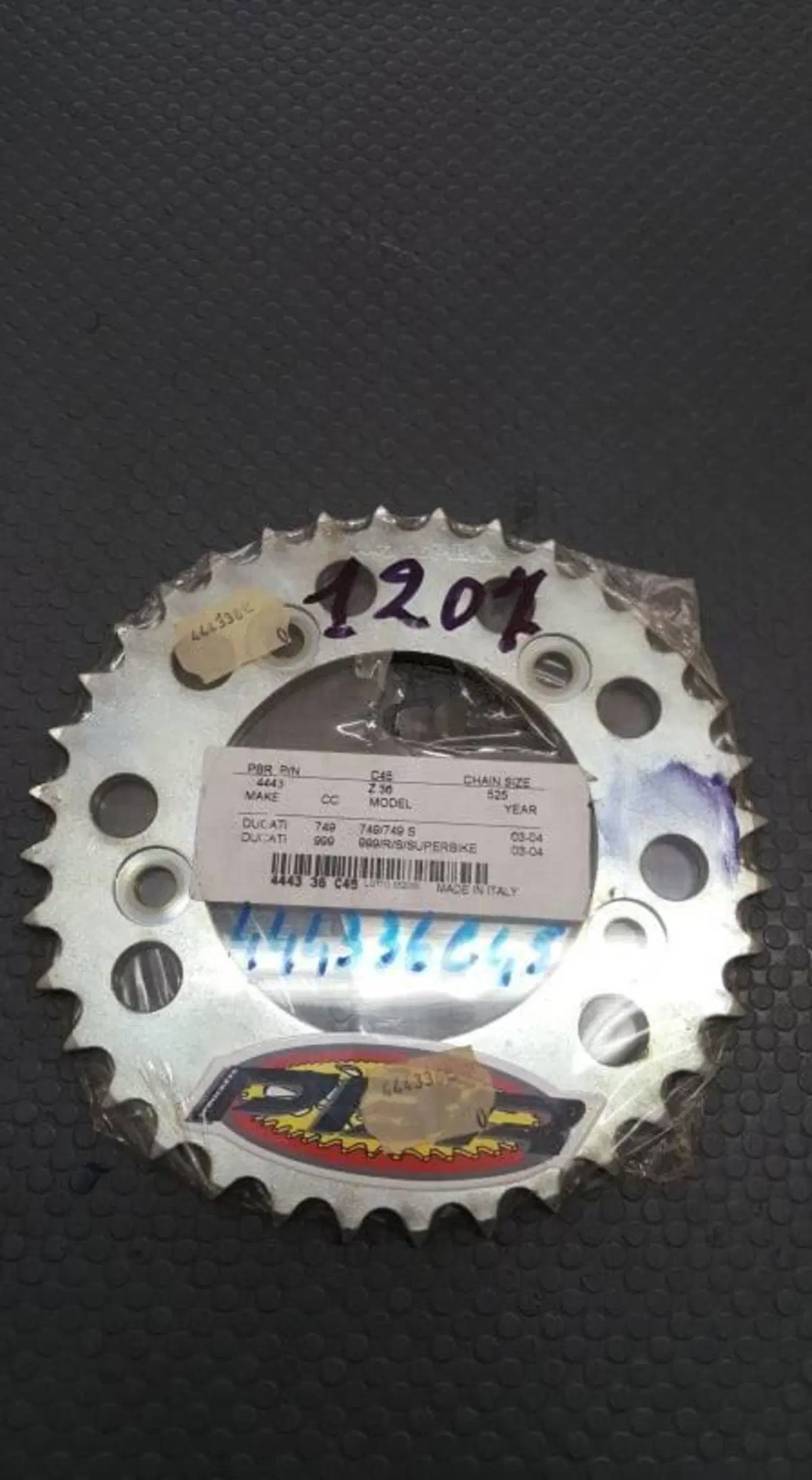 CORONA PER DUCATI 749 999 2003 2004 PBR