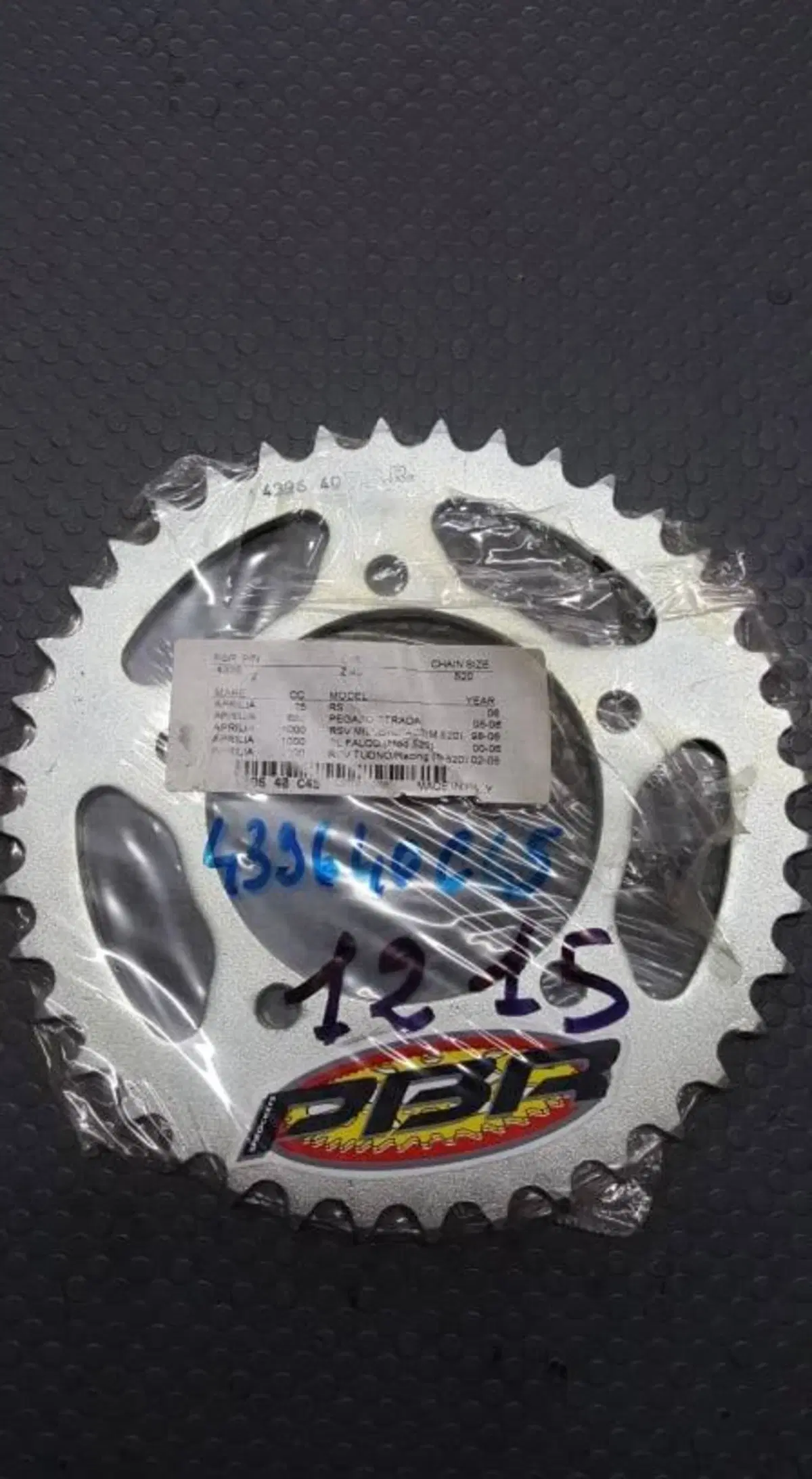 CORONE APRILIA Z40 C.520 C45 RS125, PEGASO650 PBR