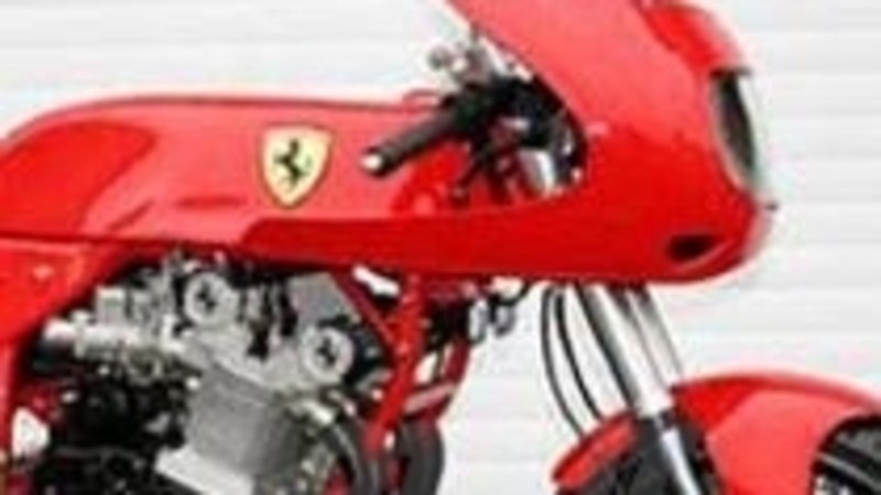 All&#039;asta l&#039;unica moto prodotta nella storia della Ferrari