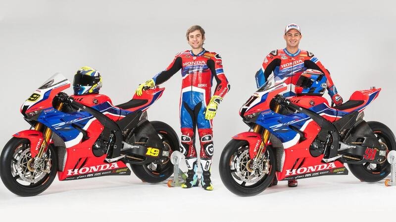 SBK. Honda HRC presenta moto e team