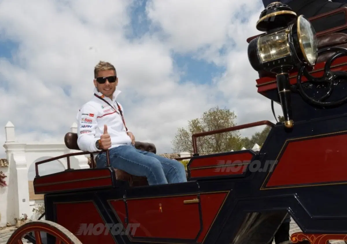 MotoGP. I piloti a cavallo in attesa del GP di Spagna (2)