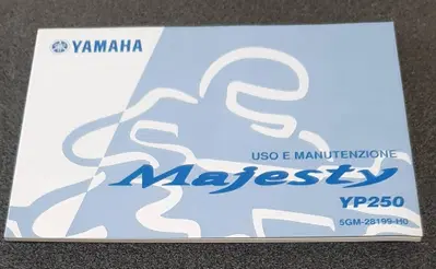 USO E MANUTENZIONE MANUALE YAMAHA MAJESTY 250 YP