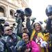 Roma: un corteo di biker e ciclisti insieme sulla strada