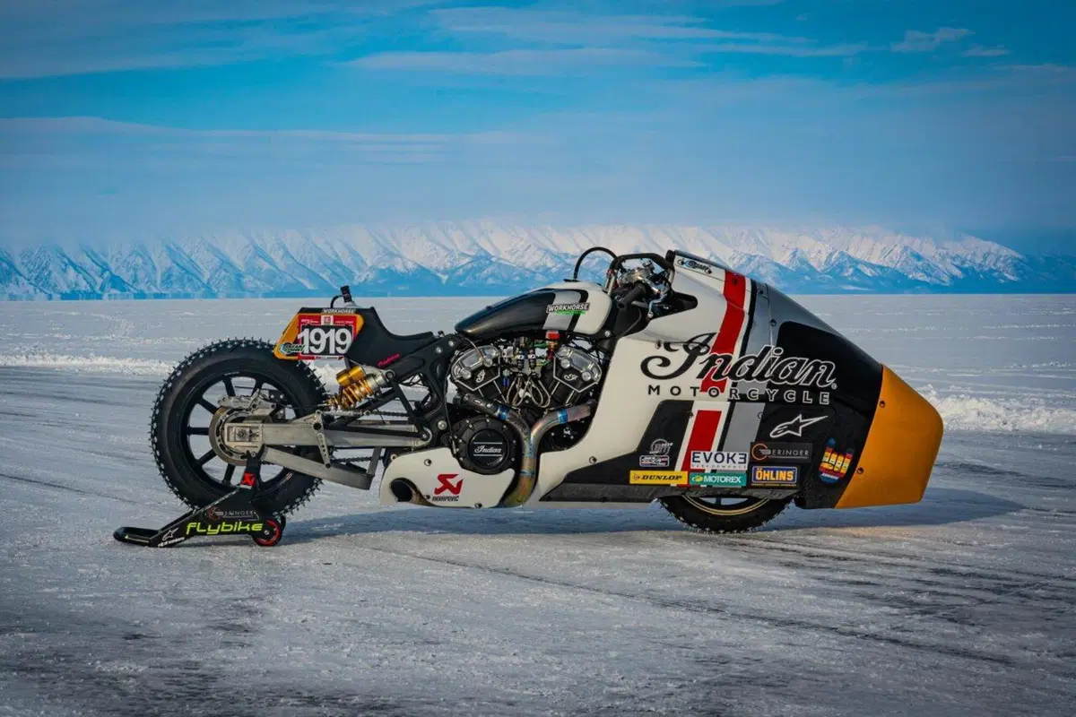 Indian Appaloosa V2.0: tenta il record di velocità in Siberia. Senza Mamola (2)
