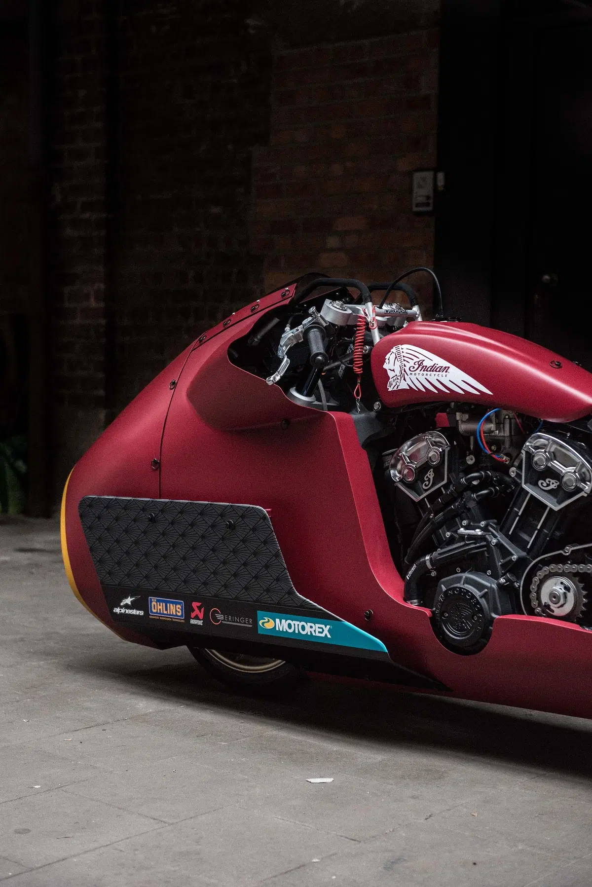 IndianxWorkhorse per le gare di accelerazione. Con Randy Mamola in sella (5)