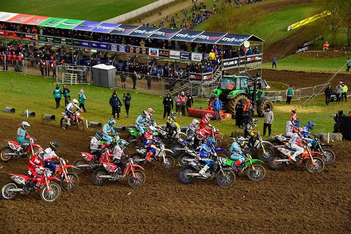 MX 2020. GP del Regno Unito. Jeffrey Herlings su Gajser e Cairoli (2)
