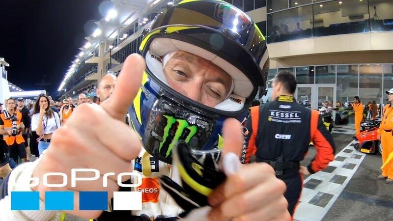 Valentino Rossi: la 12 ore di Abu Dhabi dietro le quinte