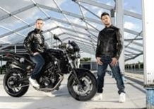 Melandri e Fabrizio presentano a Monza la BMW F 800 R in livrea all black