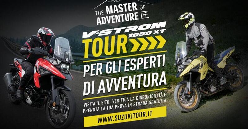 Il  Suzuki V-Strom Tour 2020 &egrave; sospeso