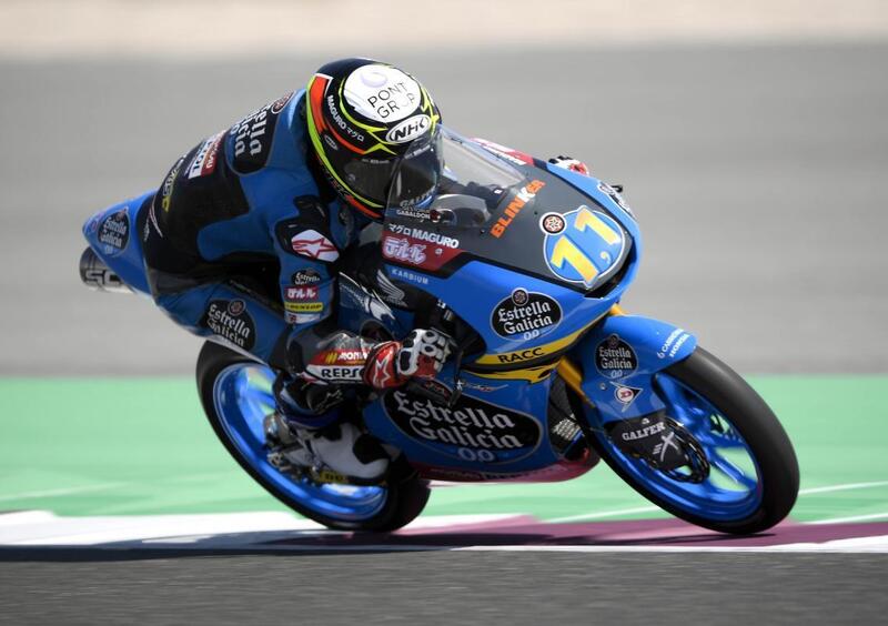 Moto3. Garcia conquista in Qatar la prima FP della stagione 