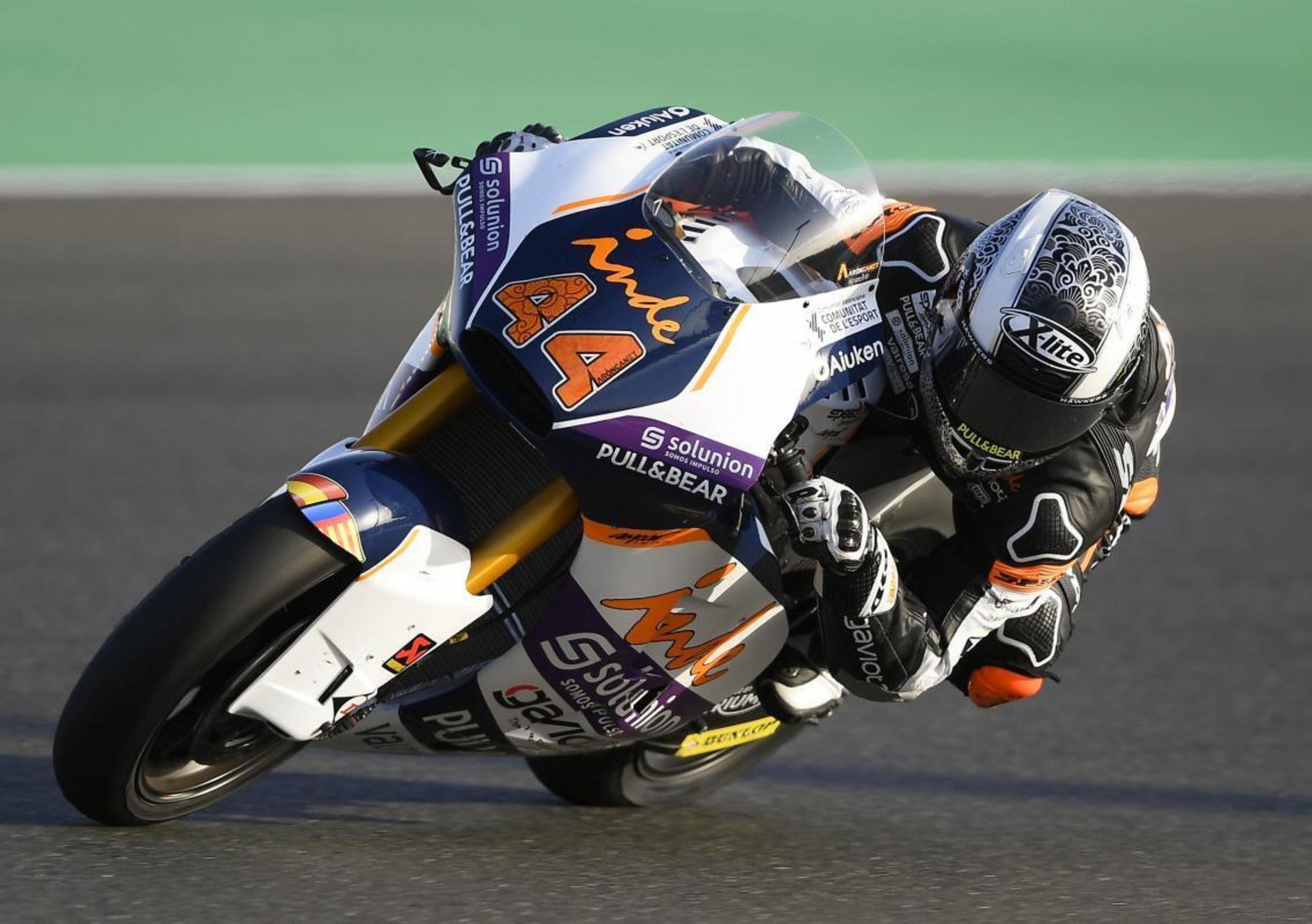 Moto2 in Qatar. Il rookie Aron Canet leader delle FP3