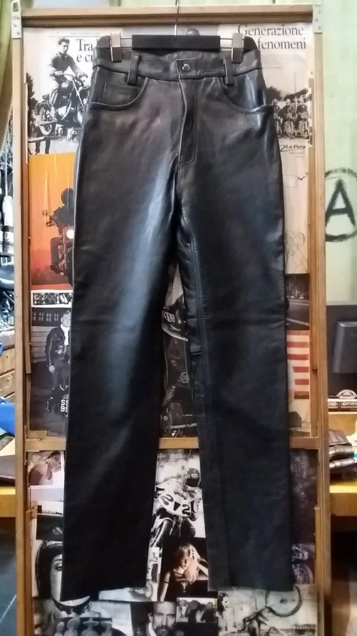 Pantaloni in pelle American Blend (2)