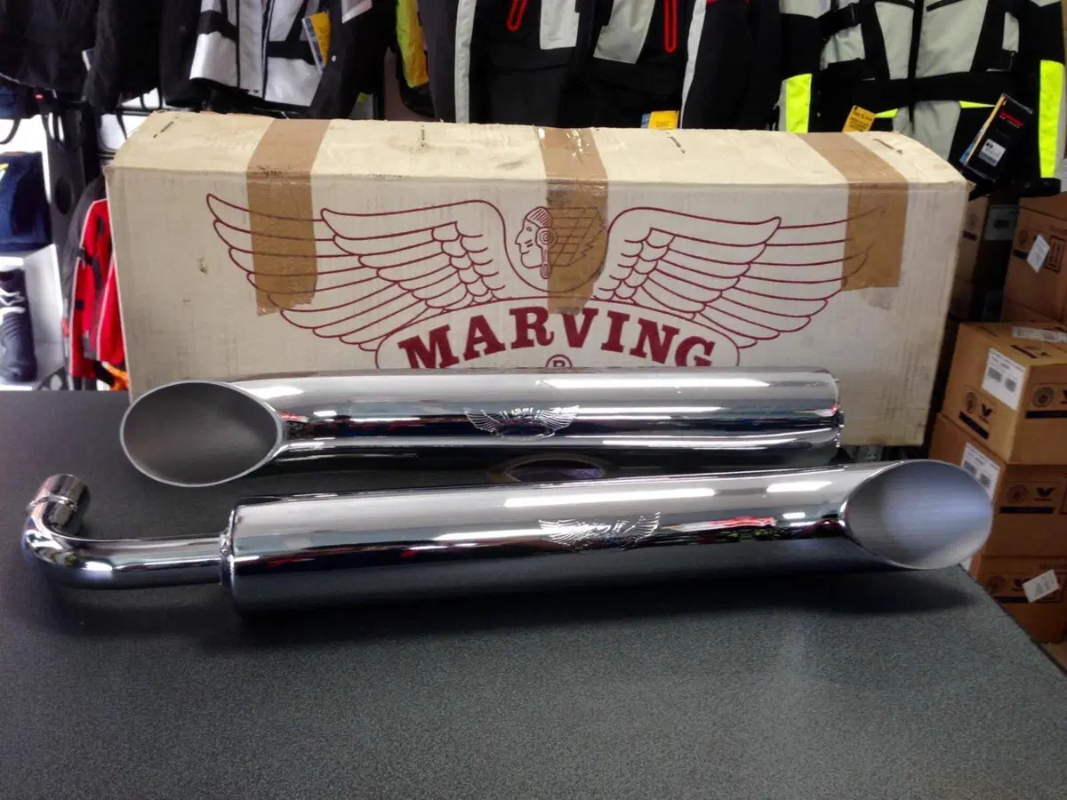 Scarico Marving Kawasaki Vulcan 1500 Cromati
