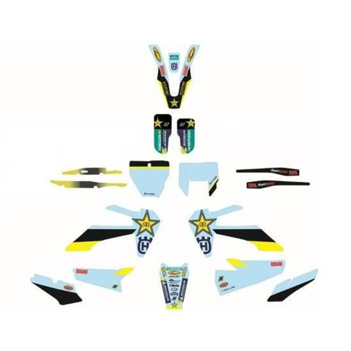 Grafiche Rockstar Husqvarna Factory 2020 FE TE FC
