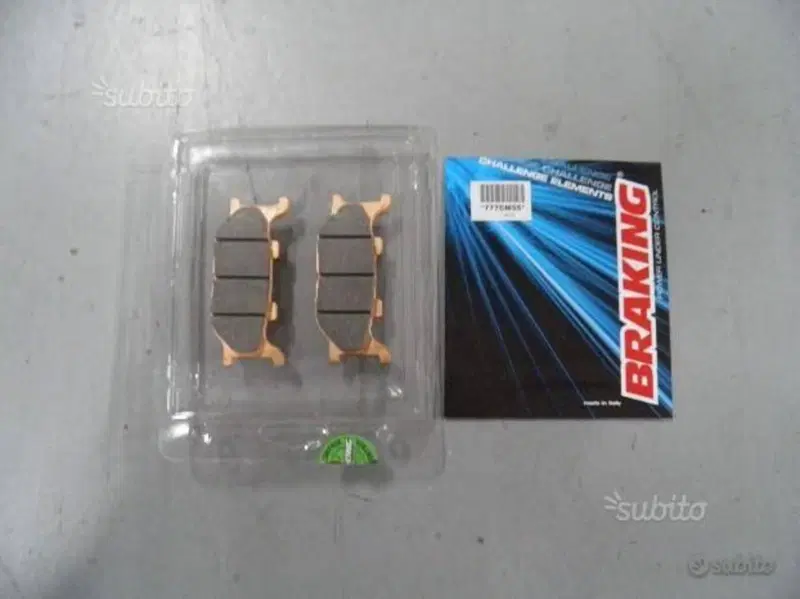 COPPIA PASTIGLIE BRAKING PER YAMAHA T MAX 500 (2)