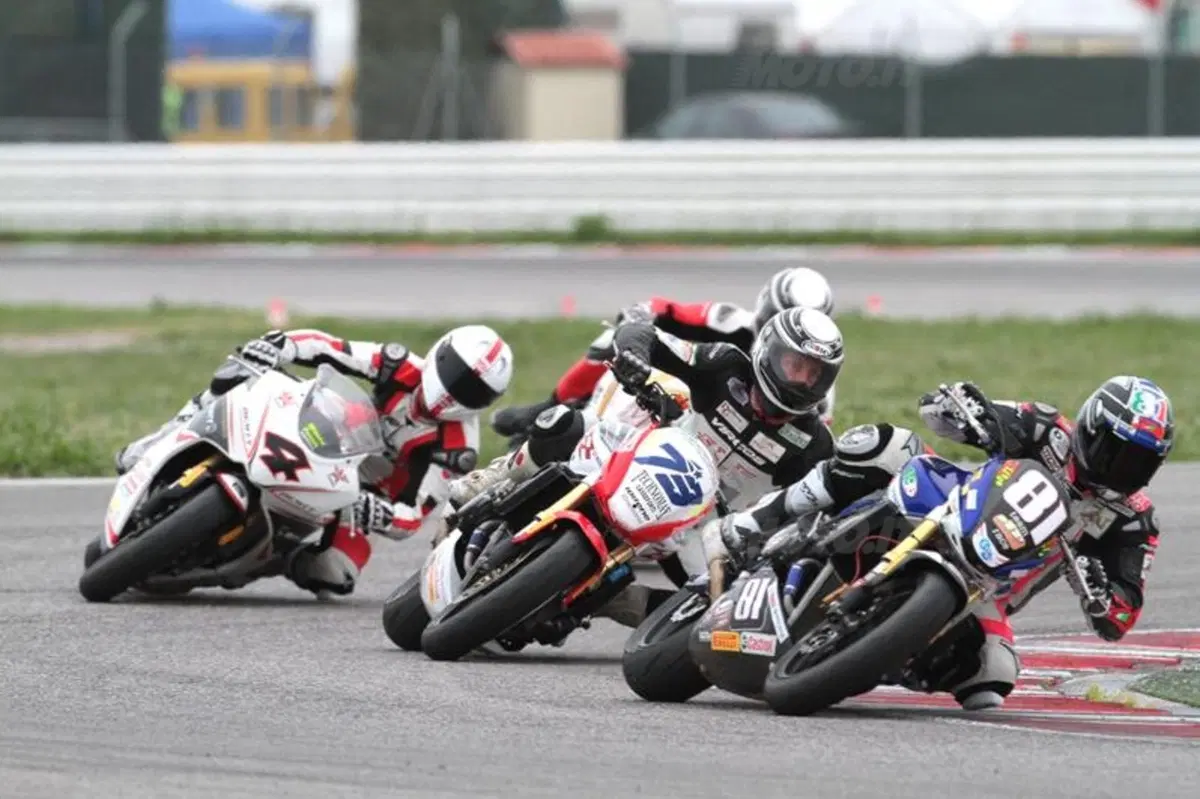 Trofei Honda. Seconda gara bagnata a Misano (7)