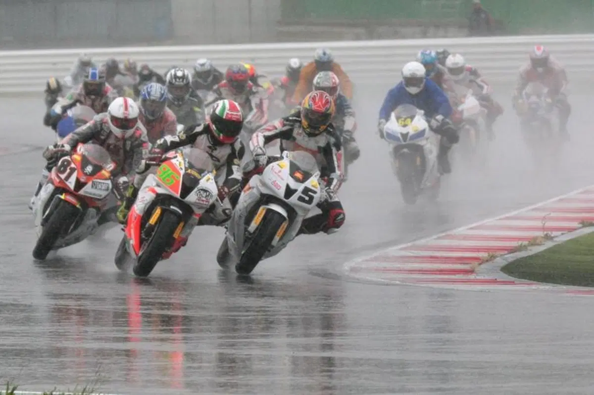 Trofei Honda. Seconda gara bagnata a Misano (32)
