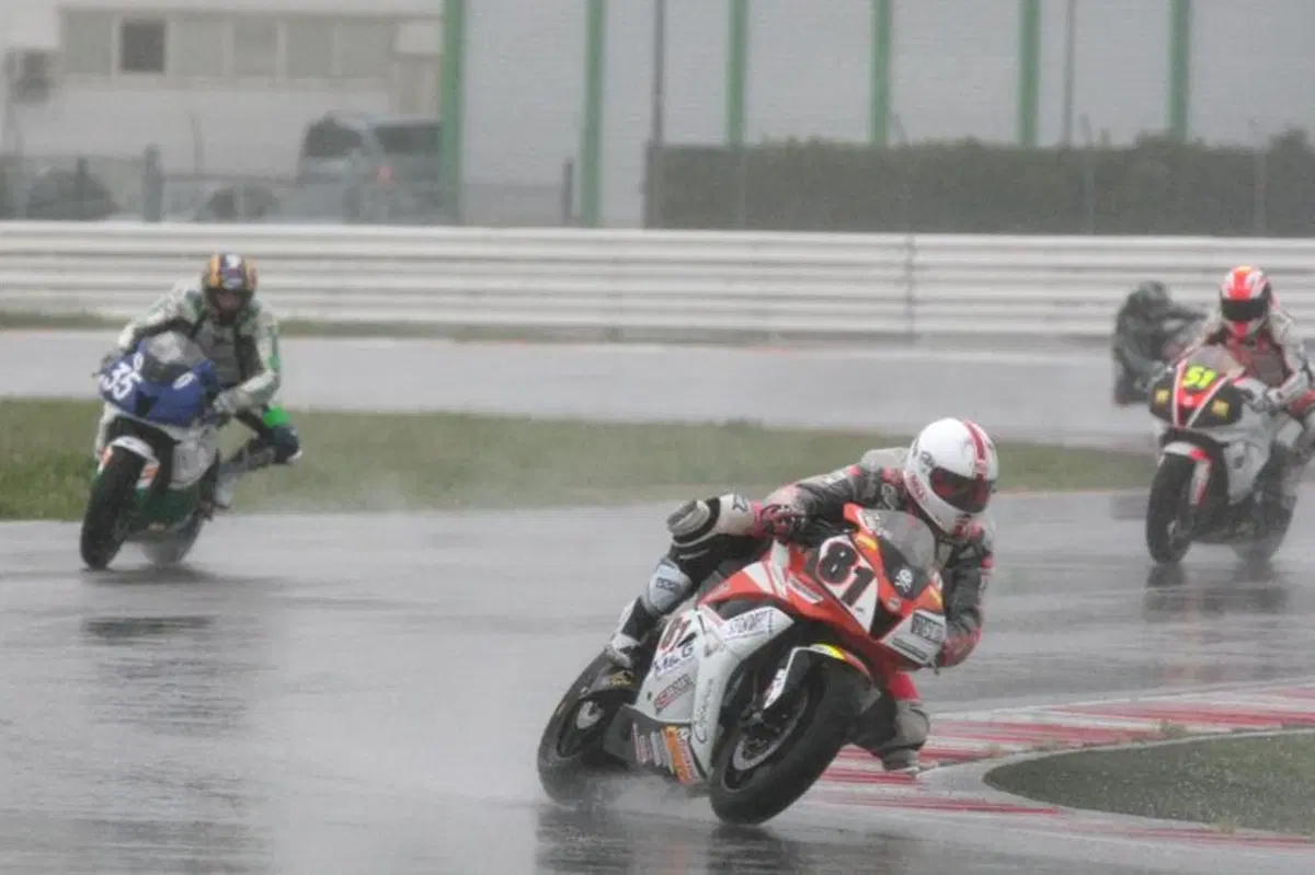 Trofei Honda. Seconda gara bagnata a Misano (35)